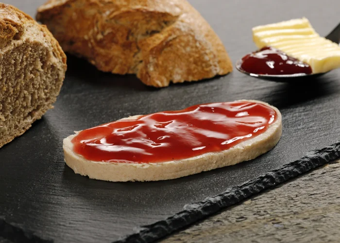 Brot Erdbeer-kleiner